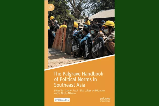 cover of the book "Palgrave Handbook on contemporary political norm dynamics in Southeast Asia"
